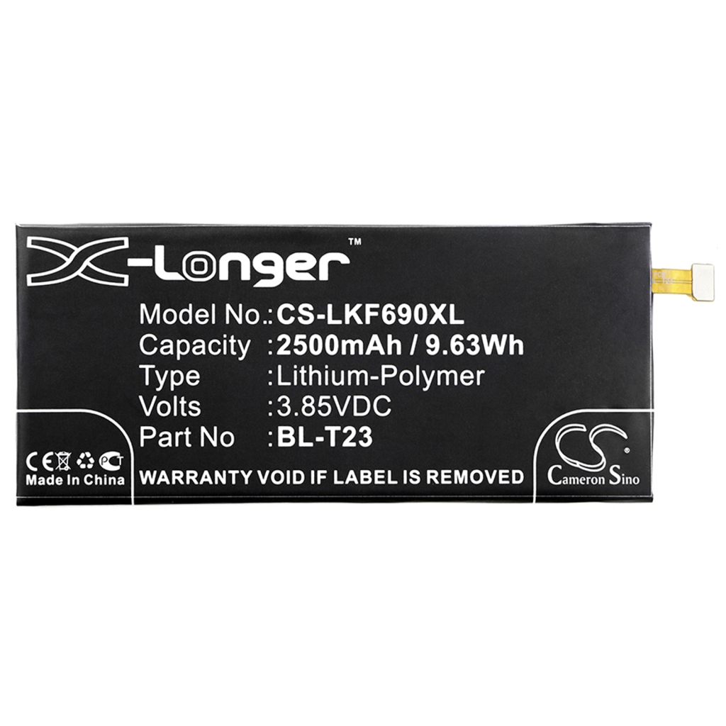Înlocuire compatibilă pentru bateria LG BL-T23,EAC63278801