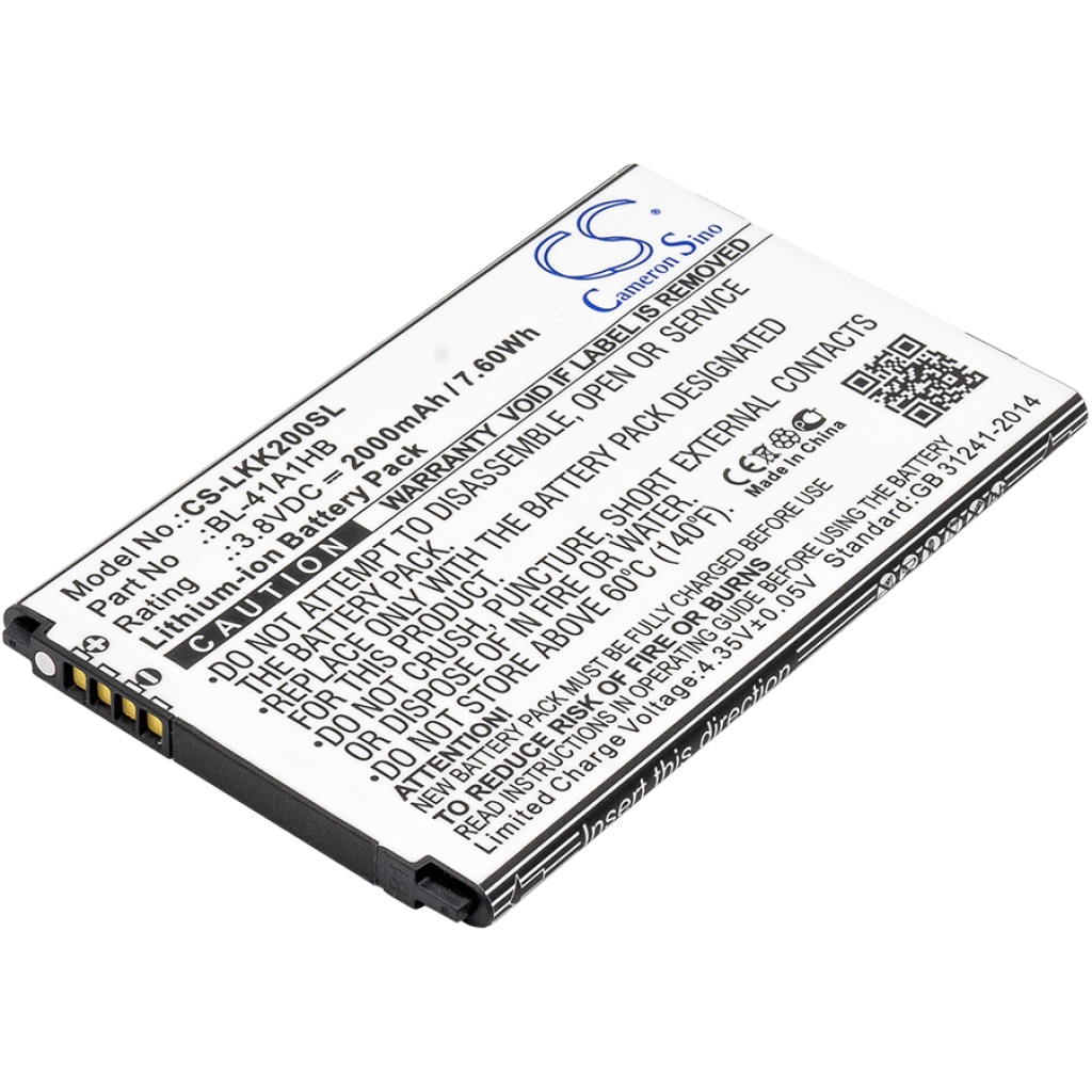 Înlocuire compatibilă pentru bateria LG BL-41A1HB,EAC63319901