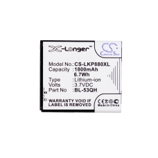 Înlocuire compatibilă pentru bateria MetroPCS BL-53QH,EAC61878603,EAC61878605,EAC61898401