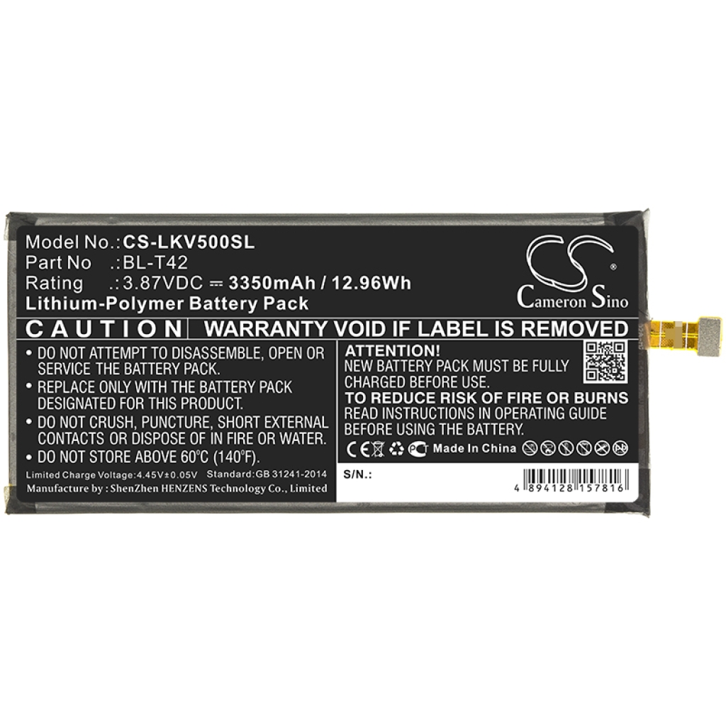 Înlocuire compatibilă pentru bateria LG BL-T42