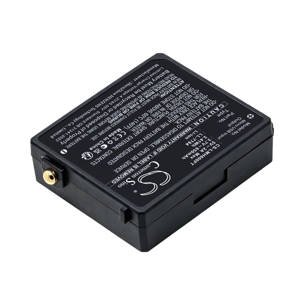 Batteries compatible with Ledlenser iSEO3 iSEO3 CS-LMH600FT