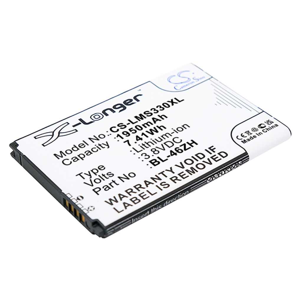 Înlocuire compatibilă pentru bateria LG BL-46ZH,EAC63079701