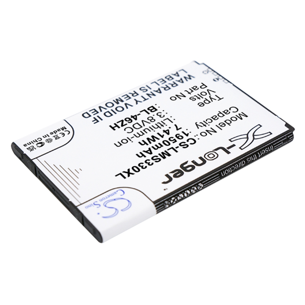 Înlocuire compatibilă pentru bateria LG BL-46ZH,EAC63079701