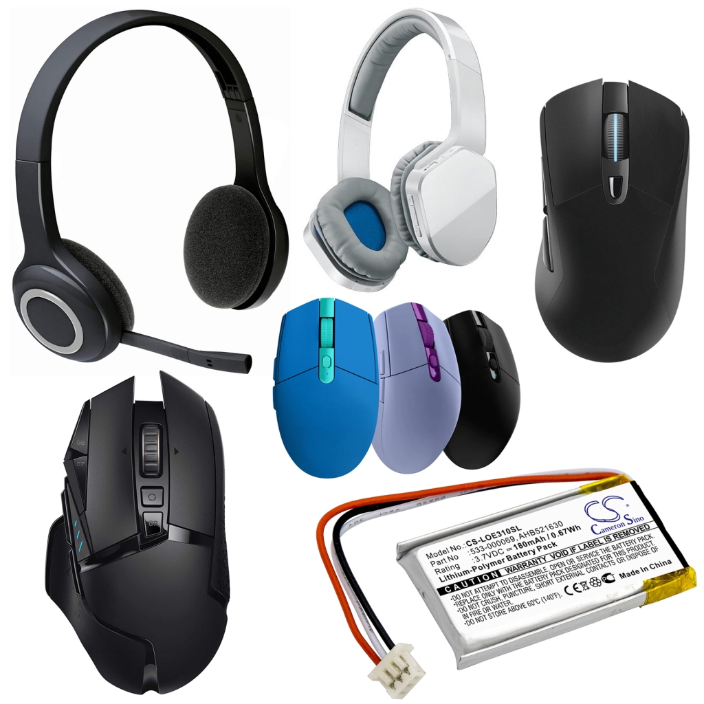 Baterie căști wireless Logitech MX Vertical