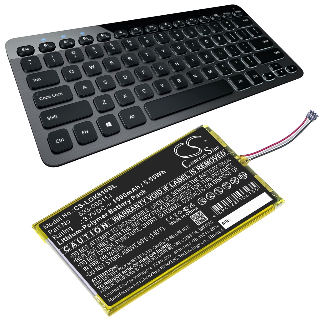 Baterie tastatură Logitech CS-LOK810SL