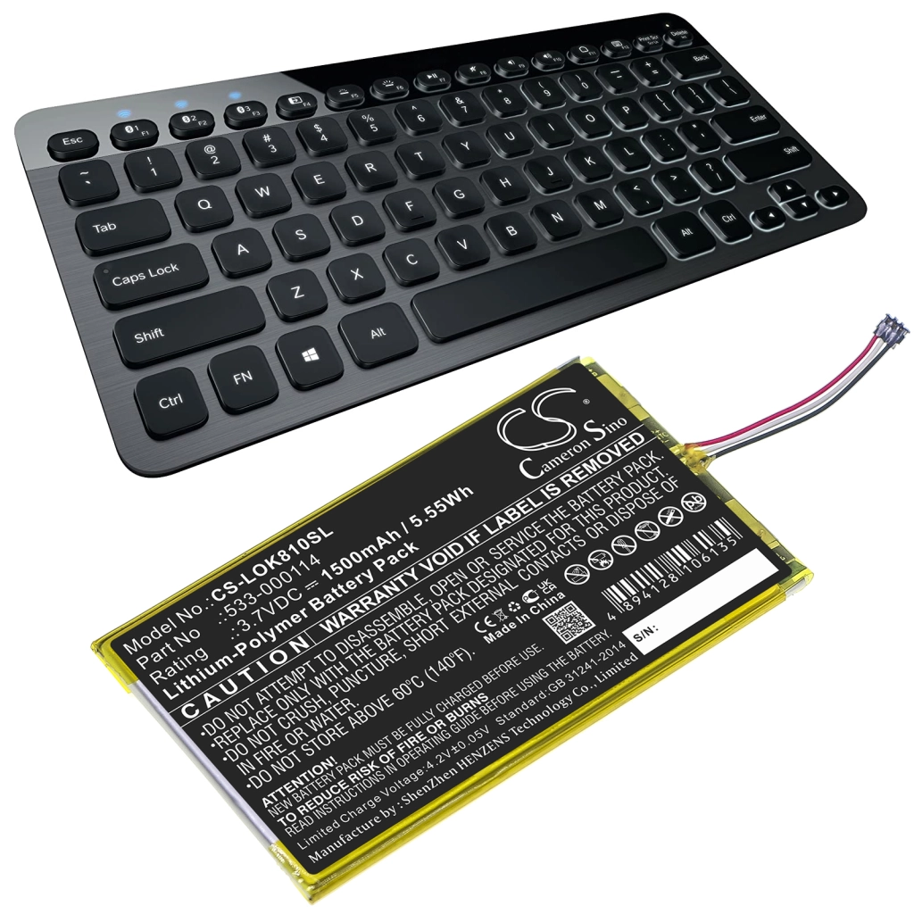 Baterie tastatură Logitech CS-LOK810SL