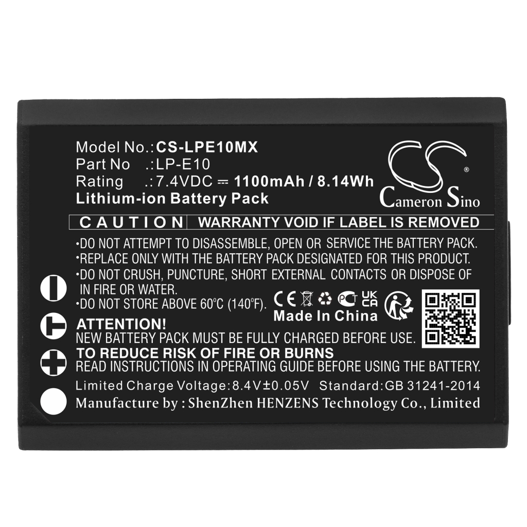 Înlocuire compatibilă pentru bateria Canon LP-E10