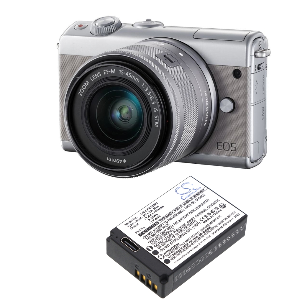 Înlocuire compatibilă pentru bateria Canon LP-E12