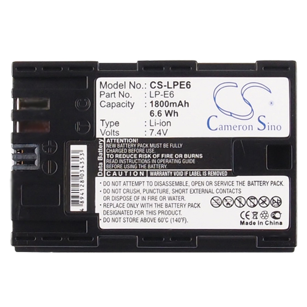 Baterie cameră foto Tether tools CS-LPE6