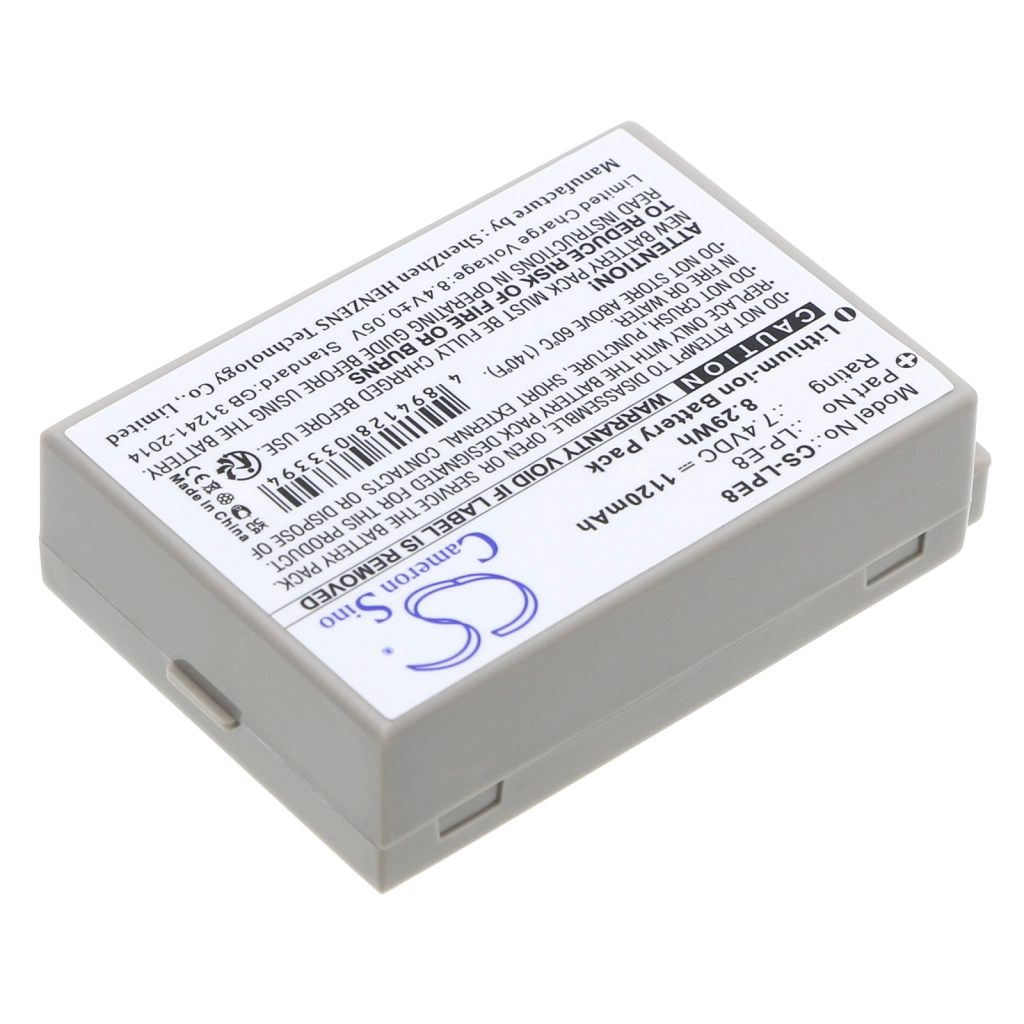 Camera Battery Canon EOS Rebel T2i