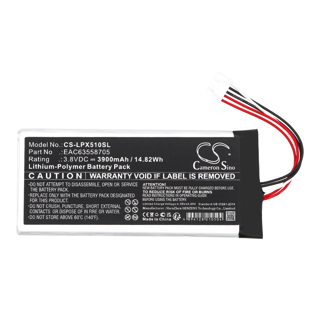 Înlocuire compatibilă pentru bateria LG EAC63558705,EAC64790804