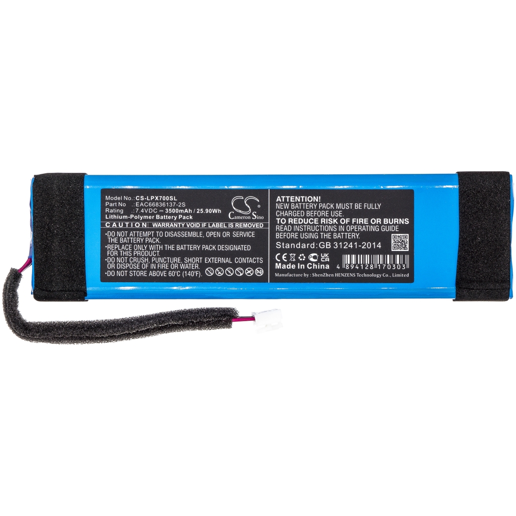 Baterie difuzor Lg XG7QBK.DEUSLLK (CS-LPX700SL)