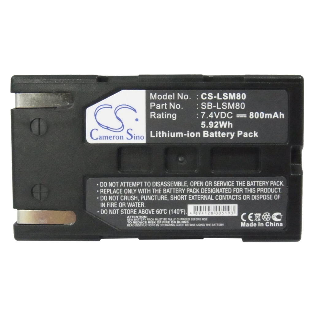 Baterie cameră foto Samsung SC-D173(U) (CS-LSM80)