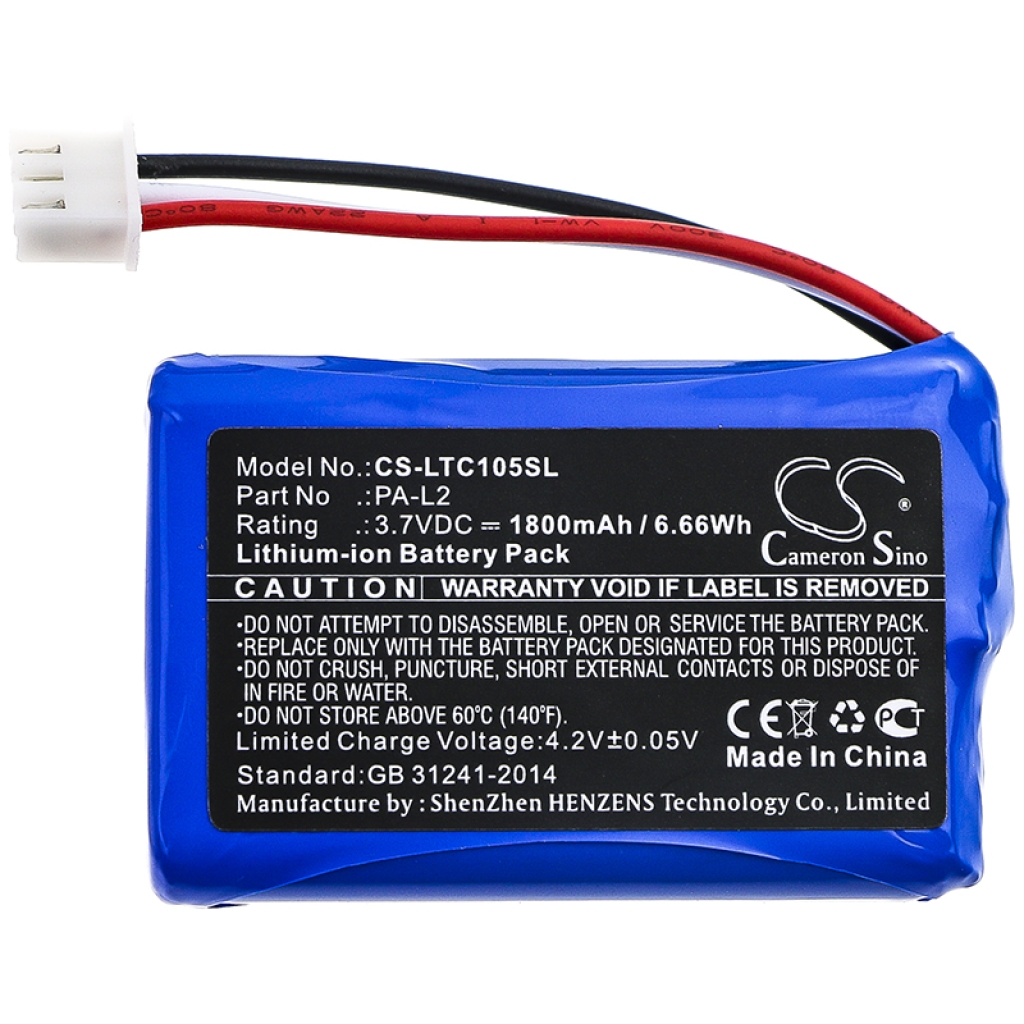 Înlocuire compatibilă pentru bateria Labotect PA-L2