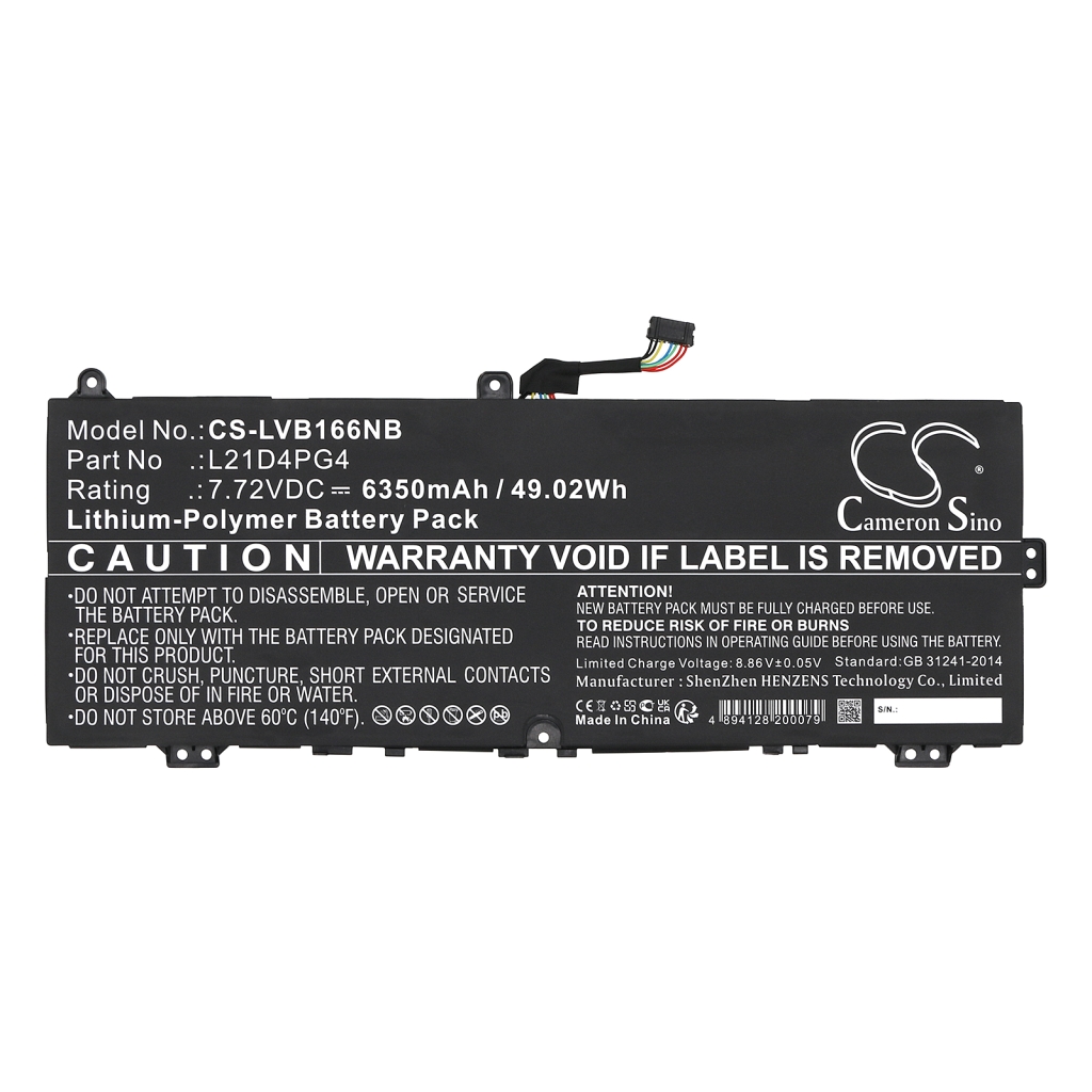 Baterii pentru laptop Lenovo ThinkBook 16 G6 IRL-21KH006HUA (CS-LVB166NB)