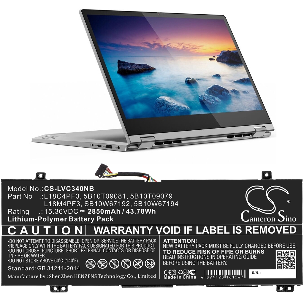 Baterii pentru laptop Lenovo IdeaPad C340-14API (CS-LVC340NB)