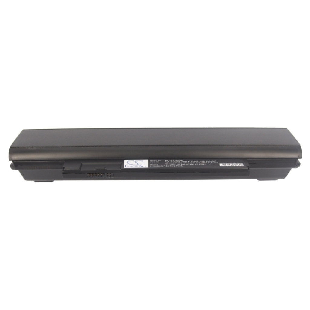 Baterie laptop CS-LVE120HB, vedere laterală cu capăt conector