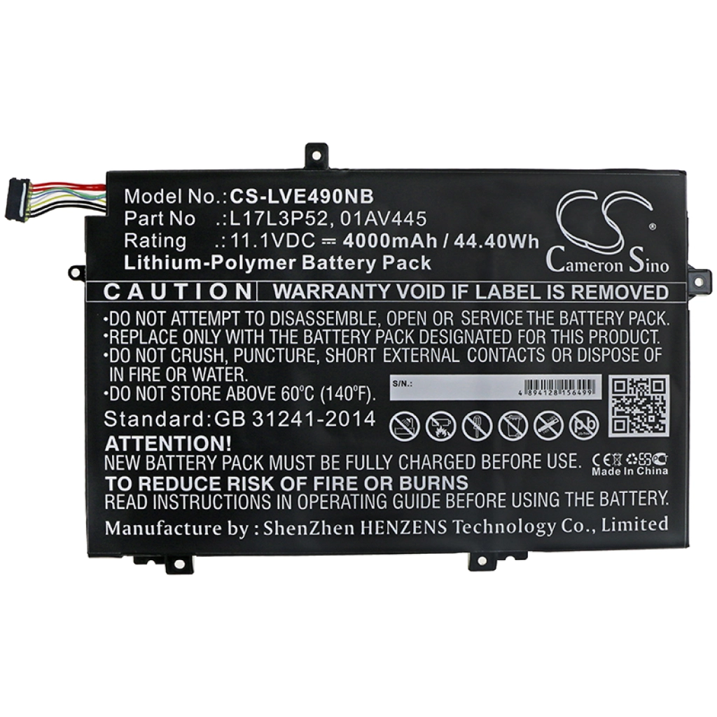 Battery Replaces 5B10W13894