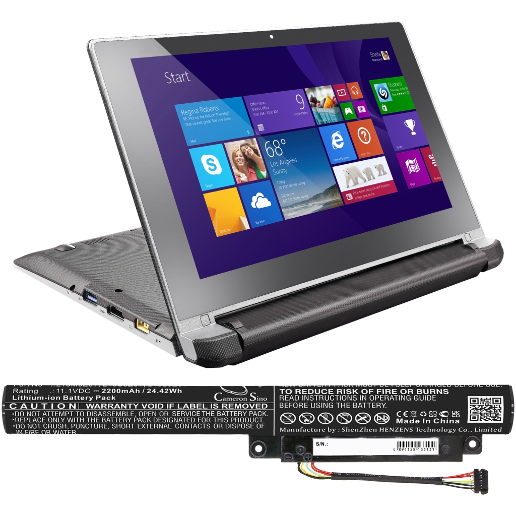 Baterii pentru laptop Lenovo IdeaPad Flex 10 (CS-LVF159NB)