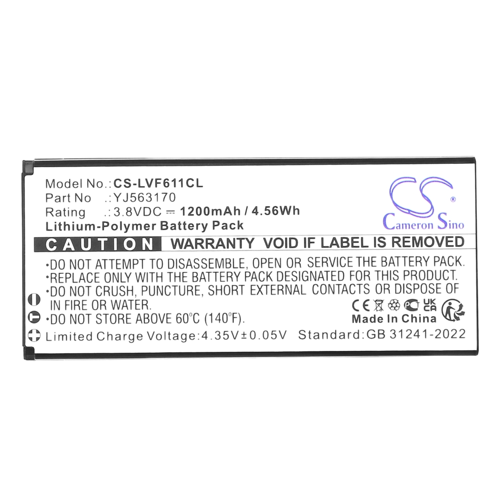 Baterii Baterie telefon fără fir CS-LVF611CL