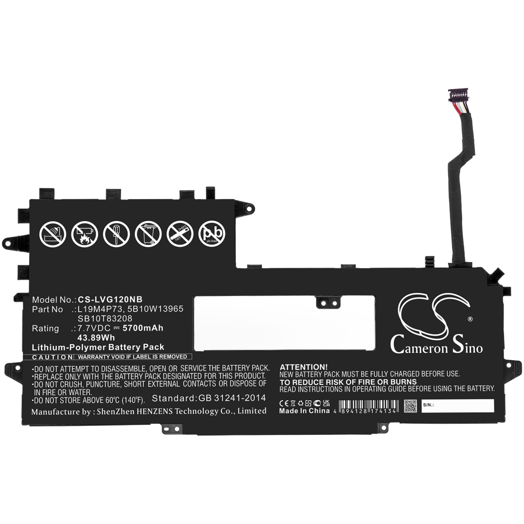 Baterii pentru laptop Lenovo ThinkPad X1 Titanium Yoga Gen 1 (CS-LVG120NB)