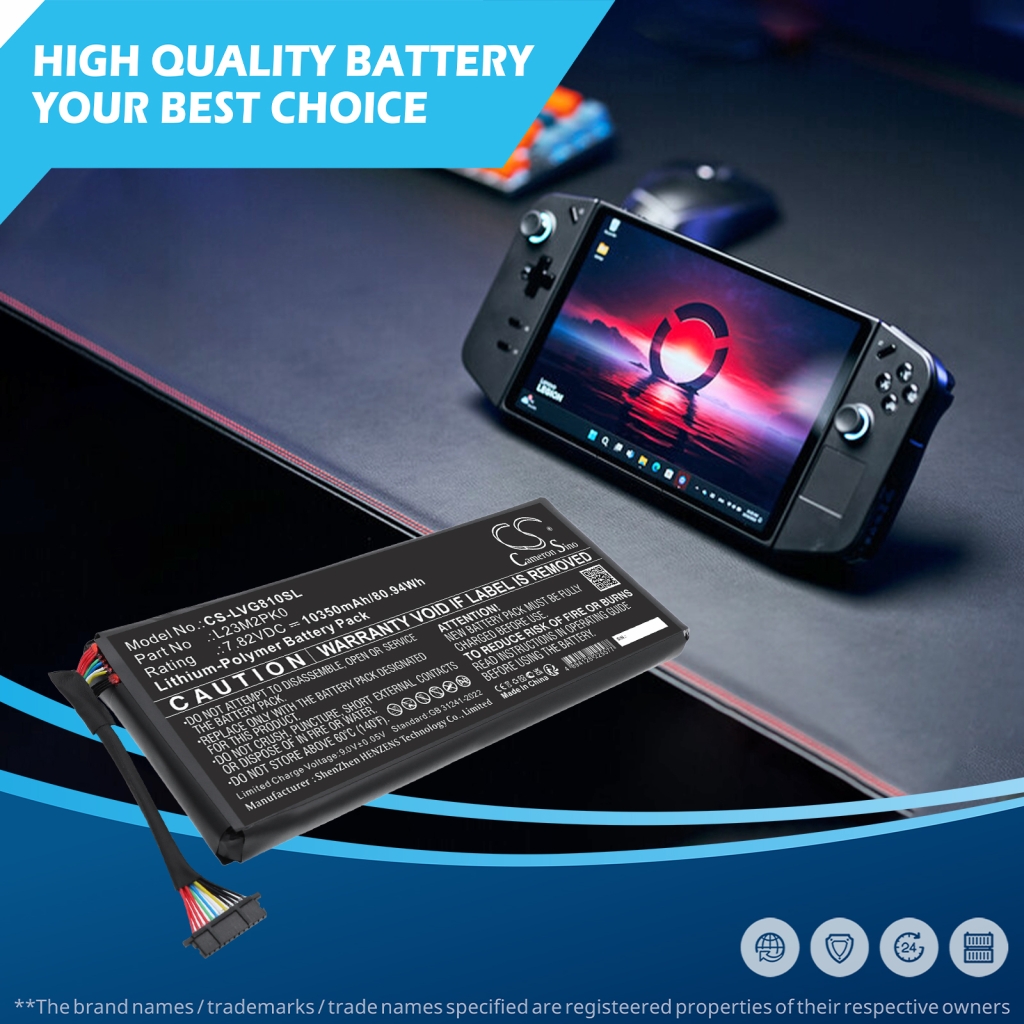 Baterie compatibil cu Lenovo CS-LVG810SL