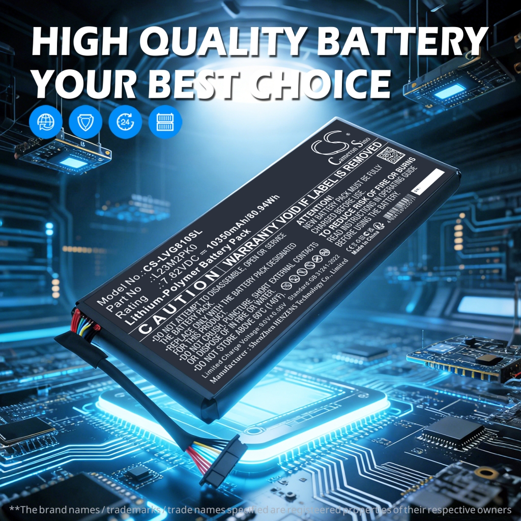 Baterie compatibil cu Lenovo CS-LVG810SL