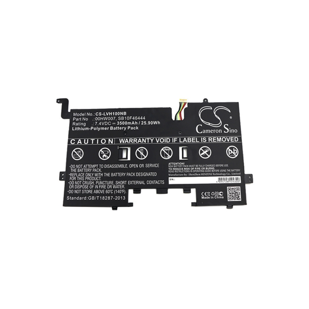 Baterii pentru laptop Lenovo ThinkPad Helix 2 Ultrabook Pro Keyboard (CS-LVH100NB)