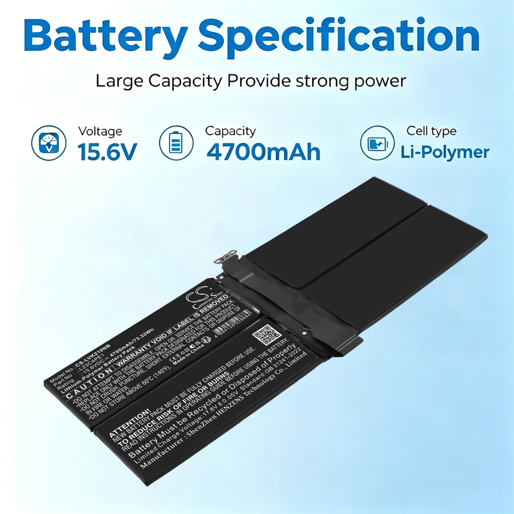 Baterie compatibil cu Lenovo CS-LVK210NB