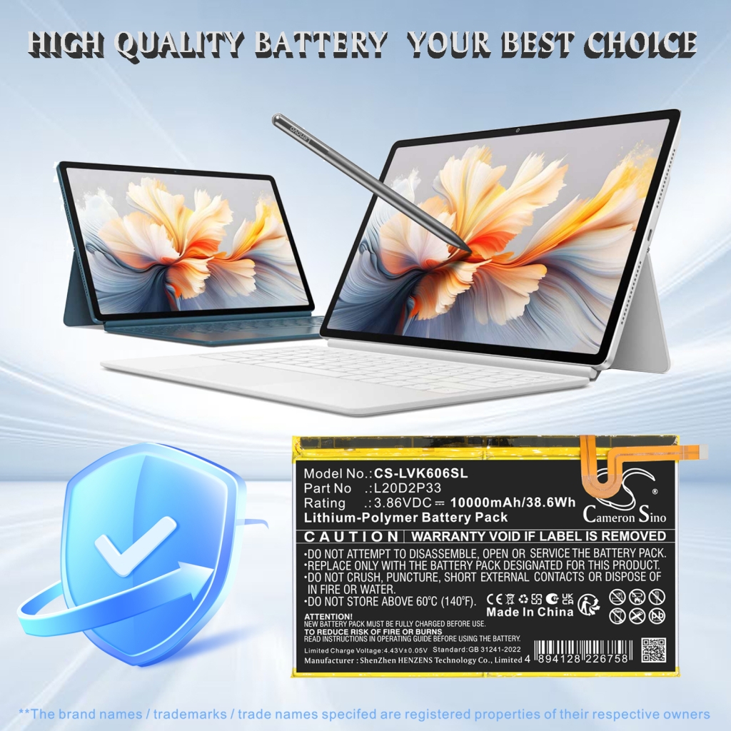 Baterie pentru Lenovo YT-K606FW