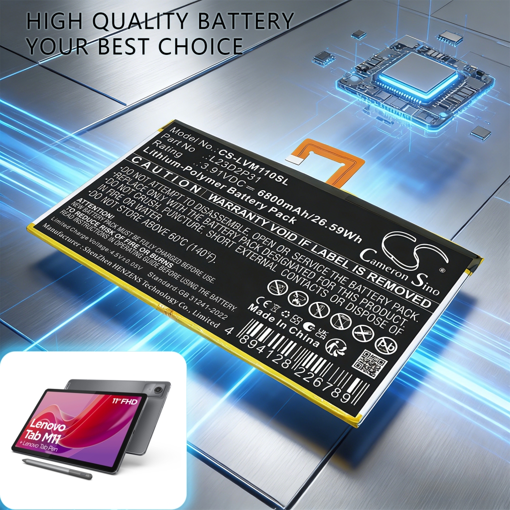 Baterie compatibil cu Baterie tabletă