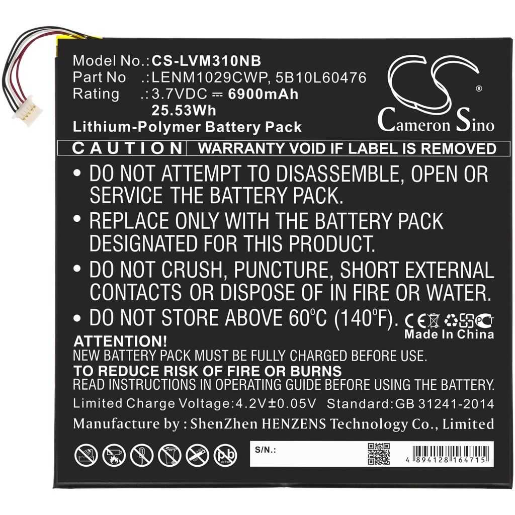 Baterii pentru laptop Lenovo MIIX 310 10ICR (CS-LVM310NB)