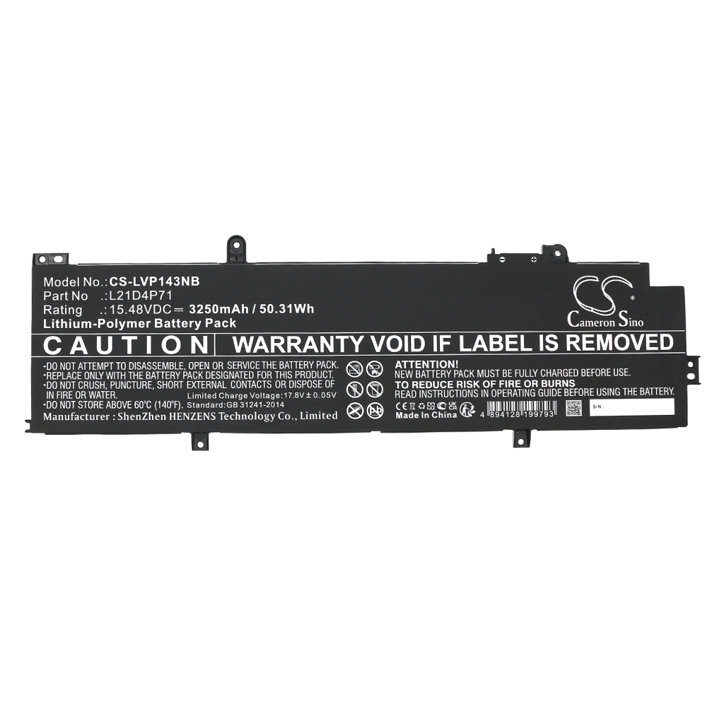 Baterii pentru laptop Lenovo ThinkPad T14 Gen 3(Intel)21AH00D2RK (CS-LVP143NB)