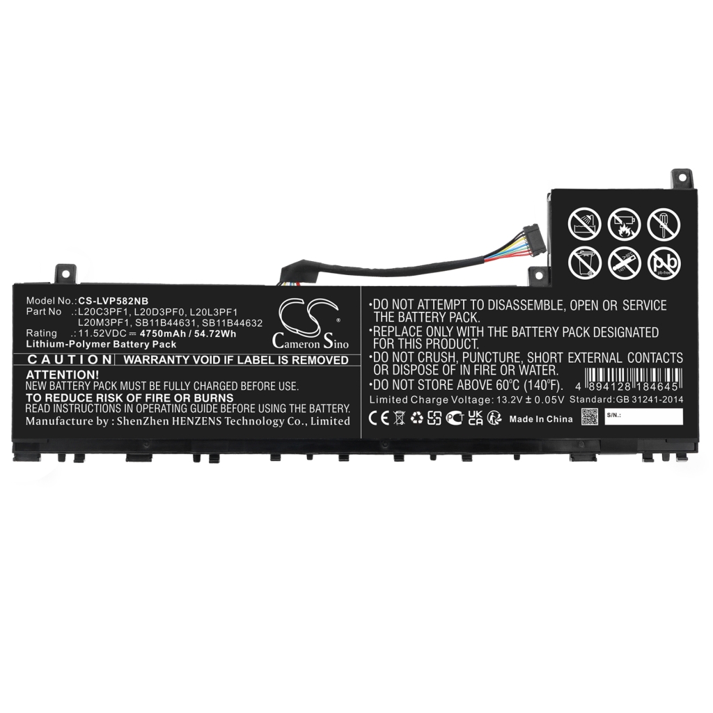 Baterii pentru laptop Lenovo IdeaPad 5-14ACN6(82L7005QGE) (CS-LVP582NB)