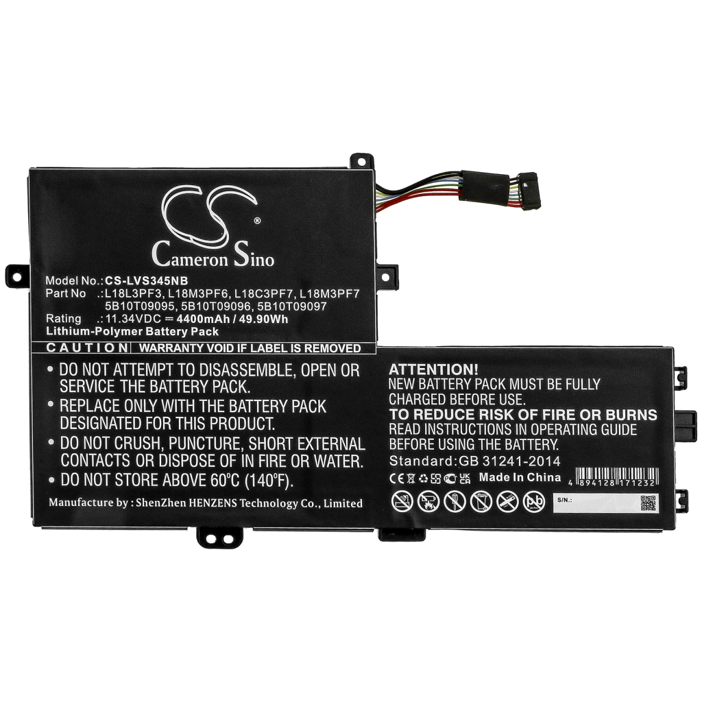 Baterii pentru laptop Lenovo IdeaPad S340-15API (CS-LVS345NB)