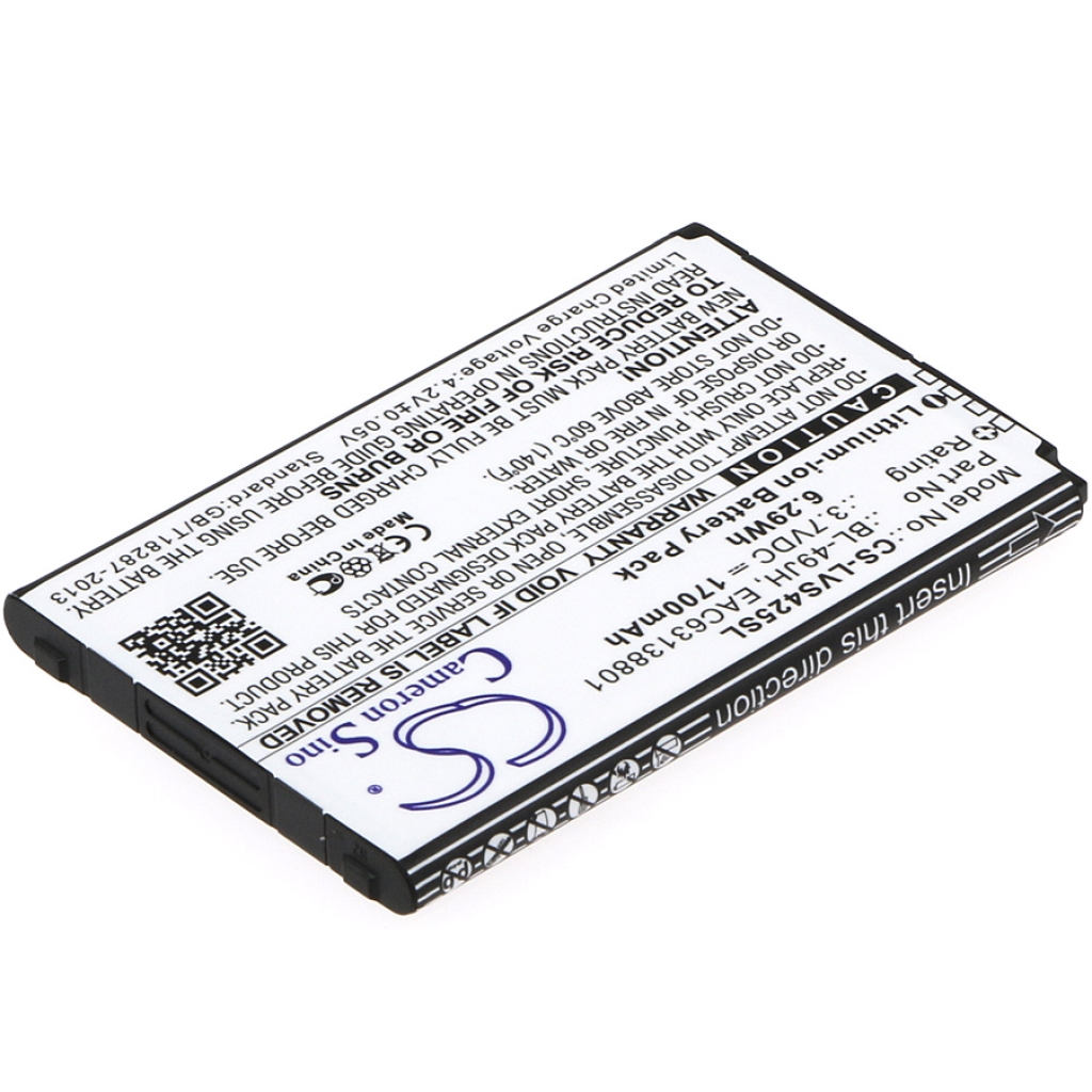 Înlocuire compatibilă pentru bateria LG BL-49JH,EAC63138801