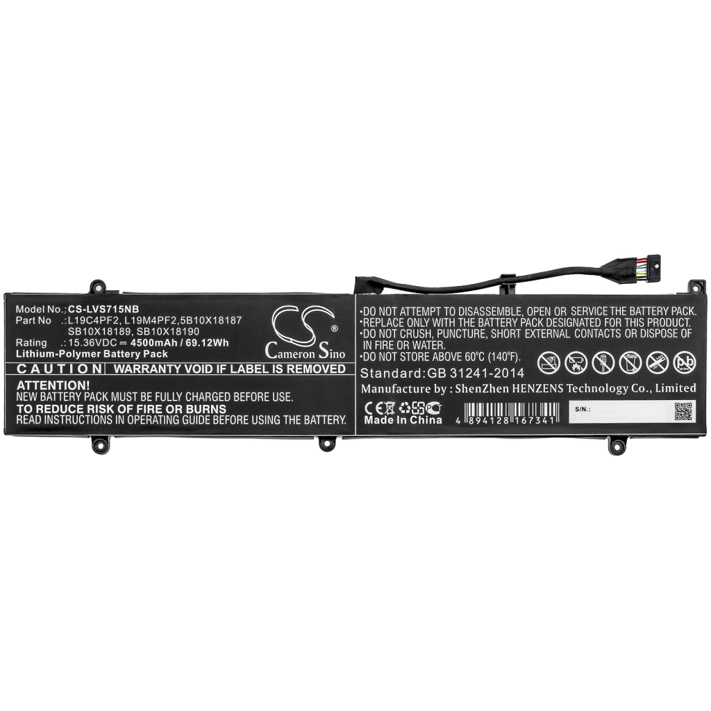 Notebook battery Lenovo CS-LVS715NB