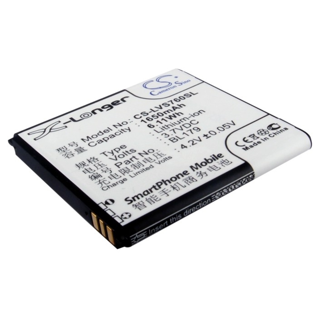 Mobile Phone Battery Lenovo S760