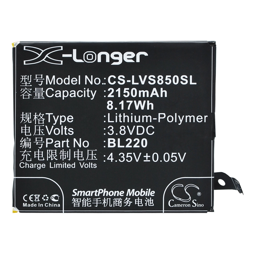 Baterie telefon mobil Lenovo CS-LVS850SL