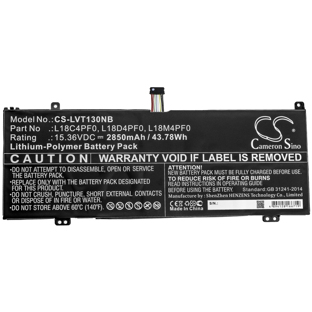 Baterii pentru laptop Lenovo ThinkBook 13S-20R9005GSB (CS-LVT130NB)