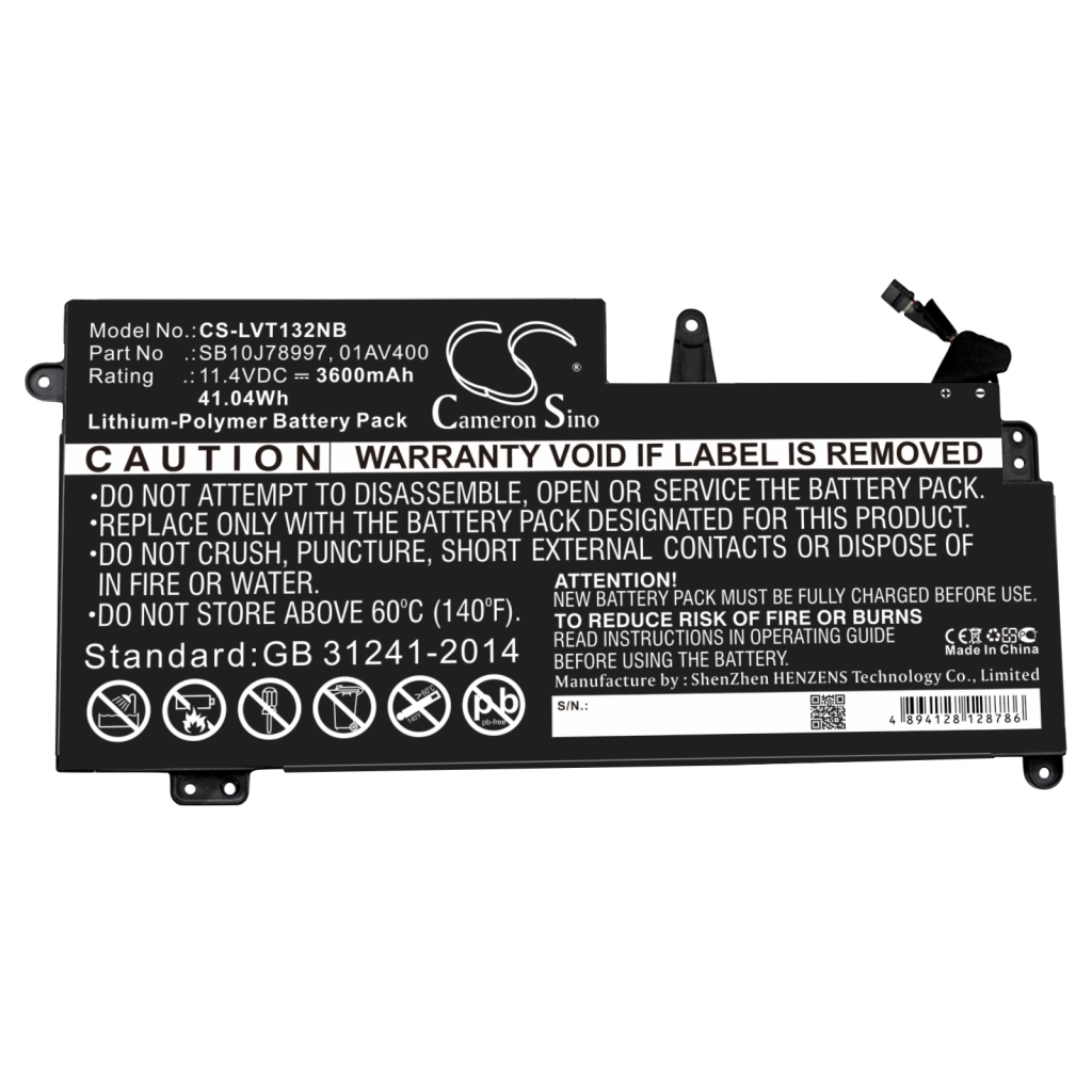 Battery Replaces 01AV400