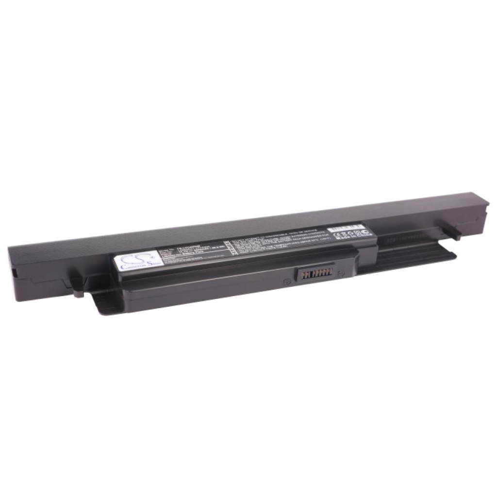 Slim laptop pack with label and connector