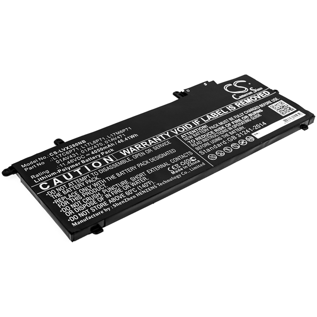 Baterii pentru laptop Lenovo ThinkPad X280(20KFA00CCD) (CS-LVX280NB)