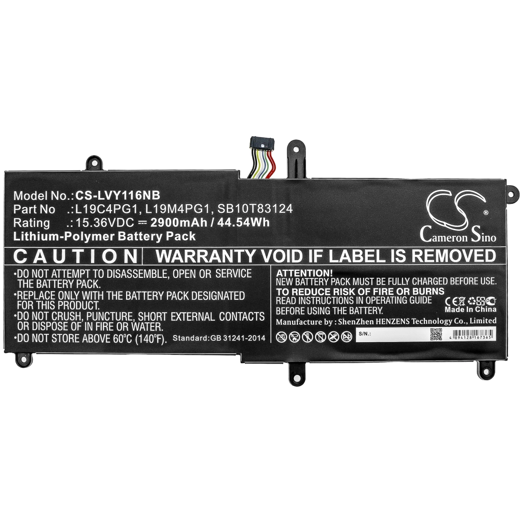 Baterii pentru laptop Lenovo CS-LVY116NB