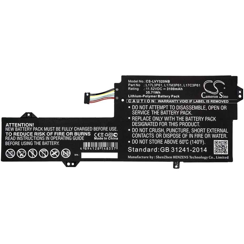 Baterii pentru laptop Lenovo IdeaPad 320S-13IKB(81AK003AGE) (CS-LVY520NB)
