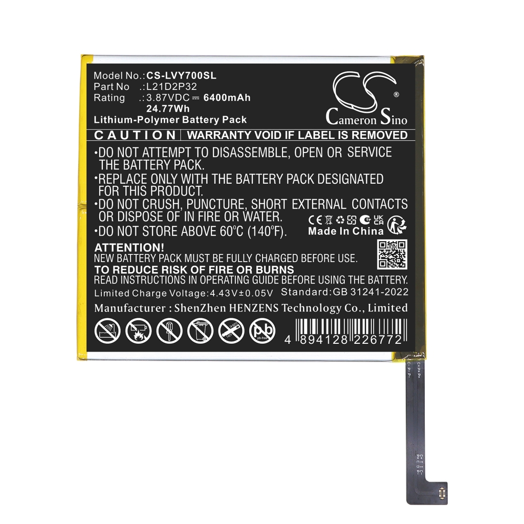 Baterie compatibil cu Lenovo CS-LVY700SL