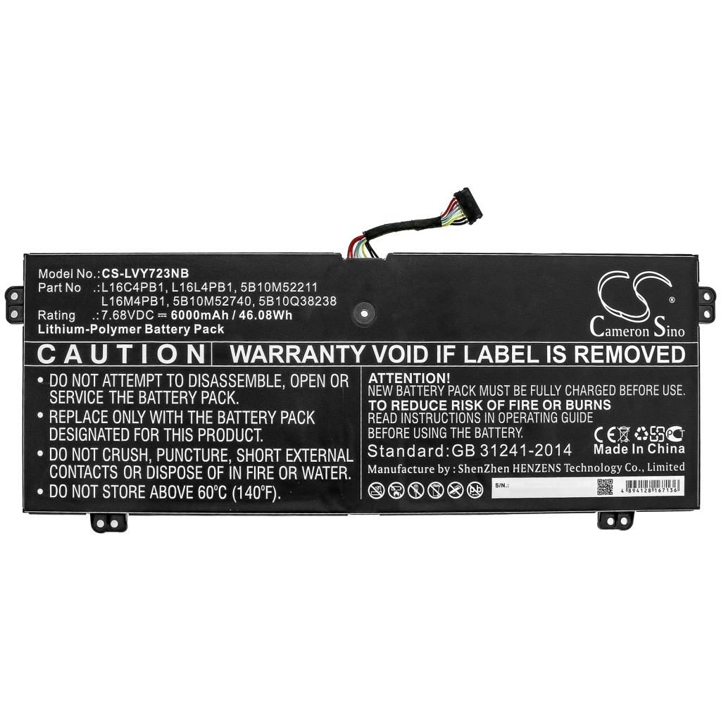 Baterii pentru laptop Lenovo Yoga 730-13IKB(81CT0018MZ) (CS-LVY723NB)