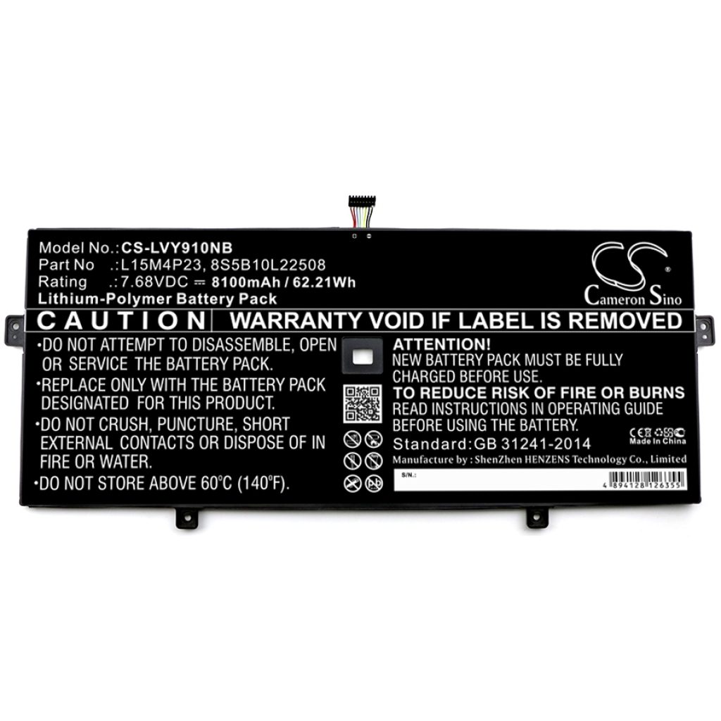 Baterii pentru laptop Lenovo YOGA 910 (CS-LVY910NB)
