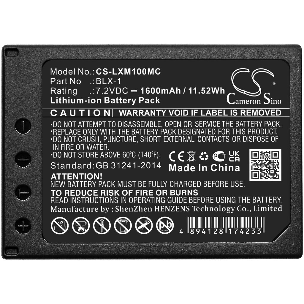 Înlocuire compatibilă pentru bateria Olympus BLX-1