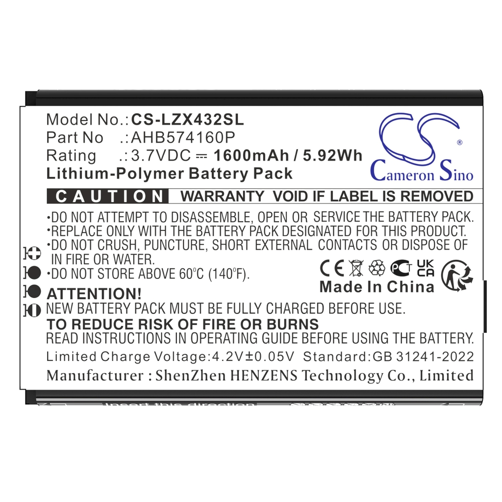 Battery Replaces AHB574160P